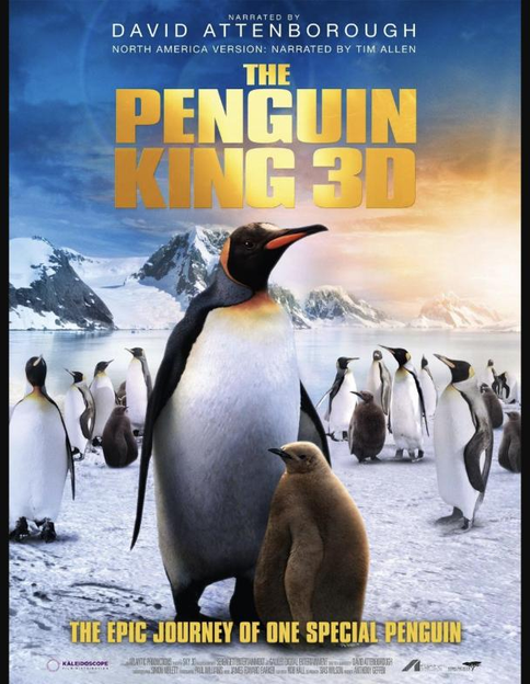 The Penguin King 3D poster